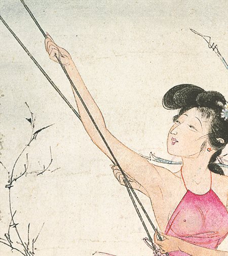 北京市-胡也佛的仕女画和最知名的金瓶梅秘戏图